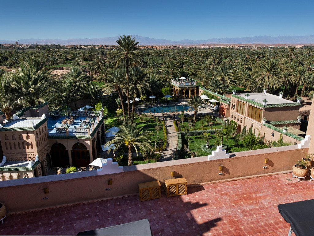 Panoramic view from Deluxe Suite balcony